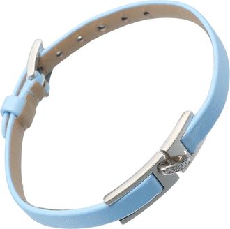 Chaumet Liens Bracelet 18K gold With Diamonds Leather Bracelet Jewelry (Pre-Owned)