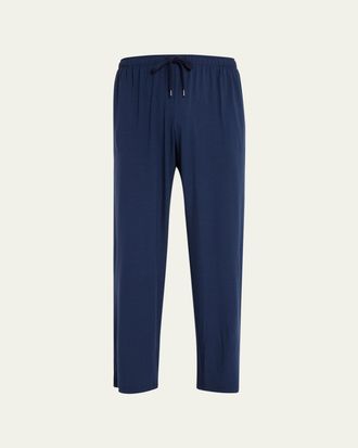 Derek Rose Jersey-Knit Lounge Pants, Navy