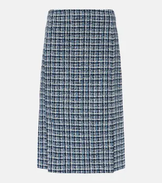 【送料&関税込】Etro Pleated Midi Skirt ETRO paisley-print Pleated Midi Skirt | Red | FARFETCH