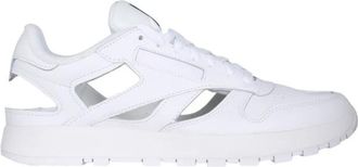 Maison Margiela Leren Sneakers met Tabi-teen - Heren - Sneakers - Wit - 44 EU - Leer - Schoenen