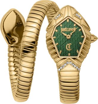 Just Cavalli Womens Snake 316L Stainless Steel Watch - Gold - One Size