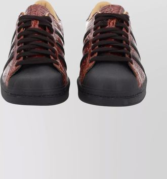 adidas leather low-top sneakers