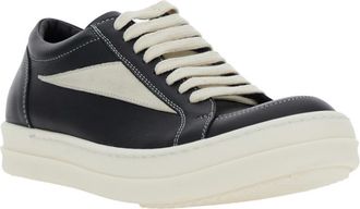 Rick Owens Black Low Top Sneakers