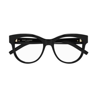 Saint Laurent Cat-Eye Full Rim Eyeglasses - Black
