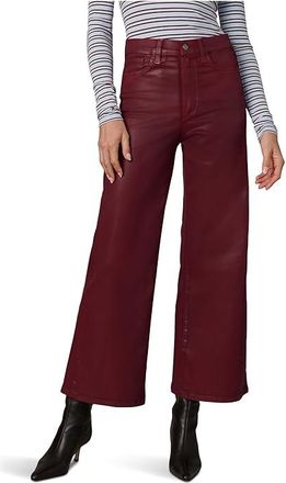 Joe's The Mia Wide Leg Ankle Coated Womens Jeans Syrah : 31, Cotton/Denim/Elastane