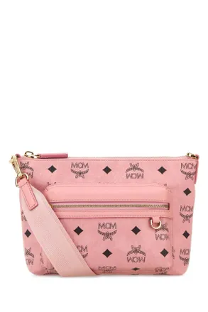 MCM Mcm Printed Canvas Aren Crossbody Bag