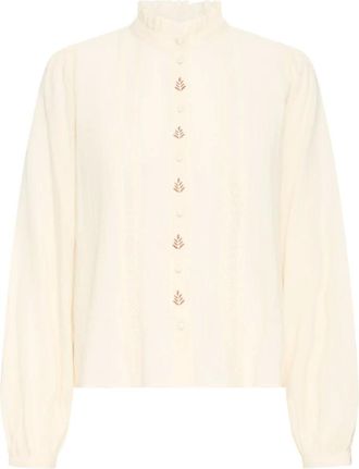 Ichi Camicetta - - Blouses & Shirts - Donna - Beige - S