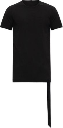 Rick Owens Level T T-Shirt - Heren - T-shirts - Zwart - S - Katoen - Tops