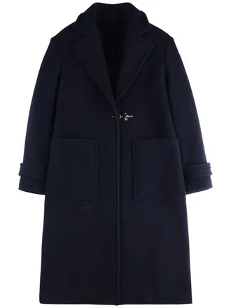Fay felted coat - women - Acetate/Polyester/Virgin Wool/Polyamide/Cashmere - S - Blue