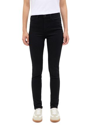 Mustang Skinny-fit-Jeans MUSTANG Damen Style Georgia Super Skinny, Damen, Gr. 24, L&auml;nge 32, schwarz (940 schwarz), Denim/Jeans, 85% Baumwolle, 10% Elastomulti