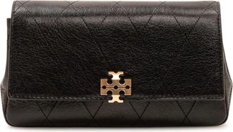 Tory Burch Chain Wallet - Dames - Schoudertassen - Zwart - ONE Size - Leer - Tassen