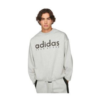 adidas Long Sleeve Training Tops - Heren - Sportshirts - Grijs - S - Fitness