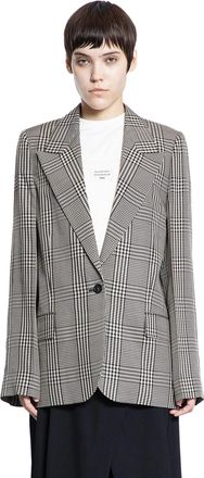 Acne Studios Jukera Stewart Check Summer Blazer