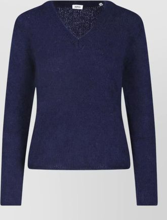 Aspesi mohair wool crewneck sweatshirt