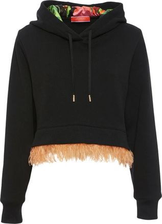 La DoubleJ La Scala Hoodie - Dames - Hoodies - Zwart - XL - Katoen - Hoodies & sweatvesten