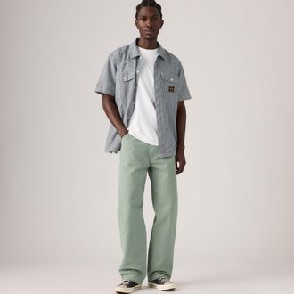 Levi's 568 Loose Straight Carpenter Pants - Mens - 28X30 - Green
