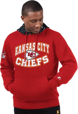 Starter Mens Starter Red Kansas City Chiefs Thursday Night Gridiron Pullover Hoodie at Nordstrom, Size Large