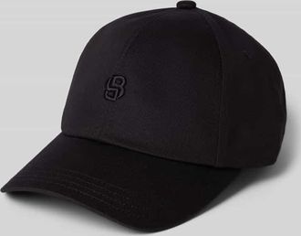 HUGO BOSS Basecap aus reiner Baumwolle Modell ARI-B-ICON in Black, Gr&ouml;&szlig;e 1