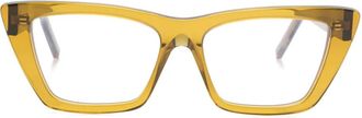 Saint Laurent Eyewear Occhiali SL276 Mica - Verde