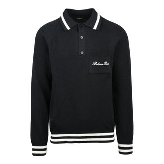 Balmain Hombre, Jerseys, Negro, Talla: L