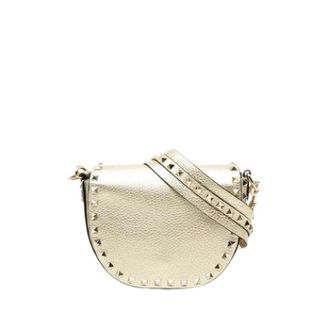 Valentino Pre-owned Cross Body Bags, female, Yellow, Size: ONE SIZE Pre-owned Vintage Crossbody Bag