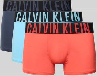 Calvin Klein Underwear Trunks mit elastischem Bund im 3er-Pack in Eisblau, Gr&ouml;&szlig;e XXL