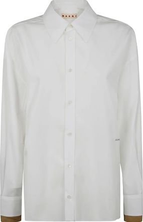 Marni Camicia in cotone - Bianco