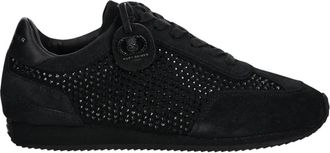 Kurt Geiger Chelsea Crystal Tag Dr - Dames - Sneakers - Zwart - 37 EU - Leer - Schoenen