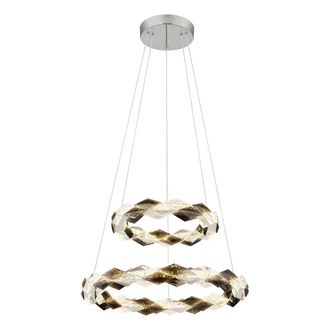 Globo Lighting L&aacute;mpara Colgante - Karilion - Cromo - Metal - &Oslash; 55cm - - Globo