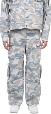 AlphaStyle Malaga Cargo Pants in Grey at Nordstrom, Size Xx-Large