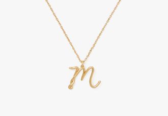 Kate Spade New York Initial Script Pendant