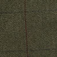 Victoria Beckham Asymmetric Tailored Skirt In Dark Fern Check 10