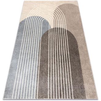 RugsX Alfombra Fusion 0810 Beige / Marron - Geom&eacute;trica, Moderna, Abstracta Beige 240x330 Cm