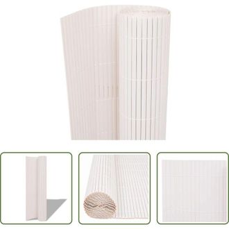 vidaXL Recinzione in PVC - Recinzione per Giardino Bianco 150 x 300 cm PVC