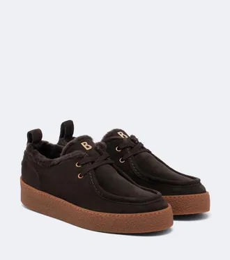 Bogner Lucerne suede lace-up shoes