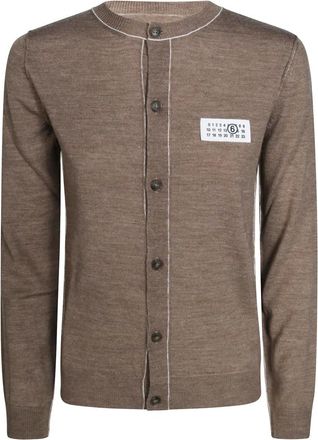 Maison Margiela Truien & Vesten, Dames, Bruin, S, Cardigans