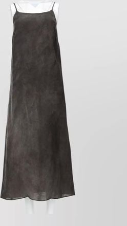 Uma Wang anaya maxi dress sheer spaghetti straps