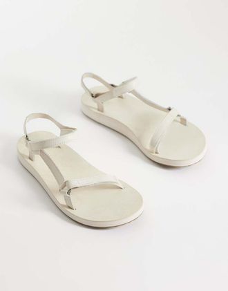 Teva Original Universal Lea - Sandali slim colore neutro