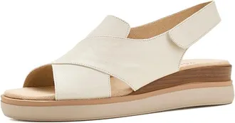 Vaneli Hydra Womens Dress Sandals White Athena : 7.5 W (D), Leather