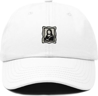 Dalix Frame Dad Cap in White at Nordstrom