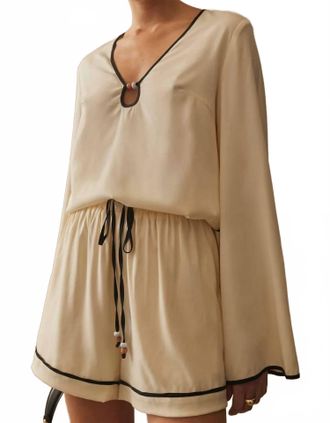 SANCIA Lawton Top In Beige