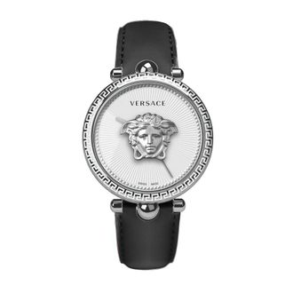 Versace Dameshorloge Palazzo Empire Zwart Vco 130017 - Dames - Horloges - Wit - ONE Size - Accessoires