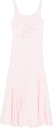Sportmax Galante Dress - Dames - Maxi kleedjes - Roze - XS - Katoen - Kleedjes
