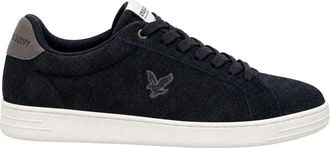 Lyle & Scott Elgin 116 - Heren - Sneakers - Blauw - 42 EU - Leer - Schoenen
