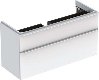 Keramag Keramag - Geberit Smyle Mueble De Lavabo Cuadrado, 1184x617x470mm, Con 2