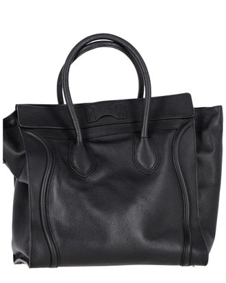 Celine Celine Drummed Shoulder Luggage Tote Bag (Authentic Pre-Loved)