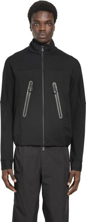 Moncler Logo Zip-Up Sweatshirt