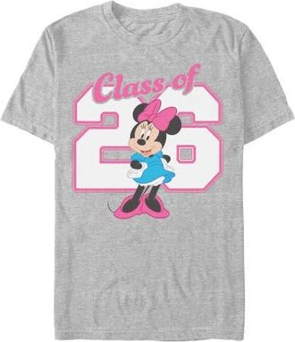 Minnie Mouse Mens Minnie Mouse Class of 26 Sweetheart T Shirt in Sport Grey at Nordstrom, Size Xxx-Large