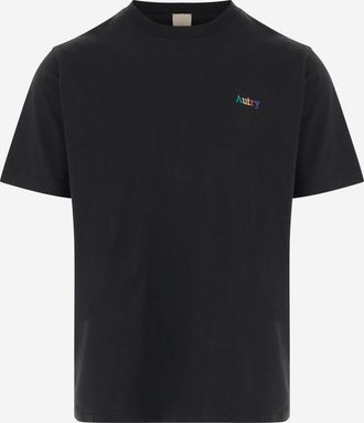 Autry T Shirt Autry In Cotone Con Logo