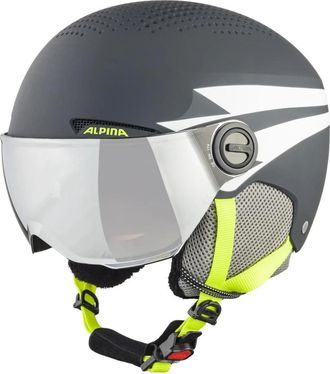 Alpina Zupo Visor Q-Lite - Heren - Ski Accessoires - Veelkleurig - 51 CM - Fitness